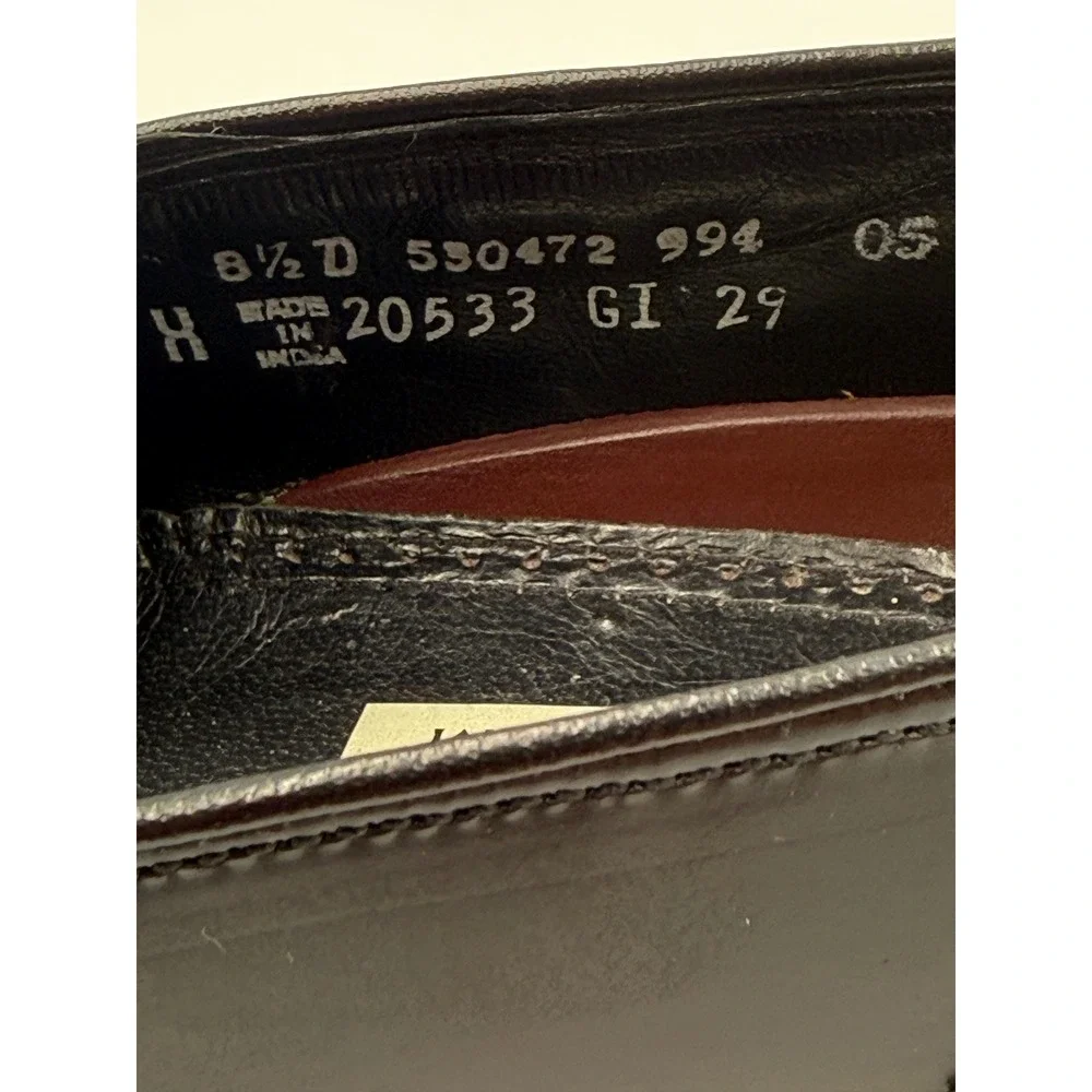 Florsheim black leather